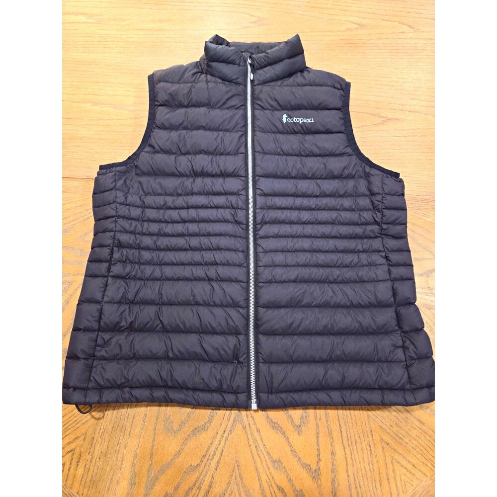 Cotopaxi Fuego Down Vest Womens XL Black Puffer 800 Fill Hiking Gorpcore